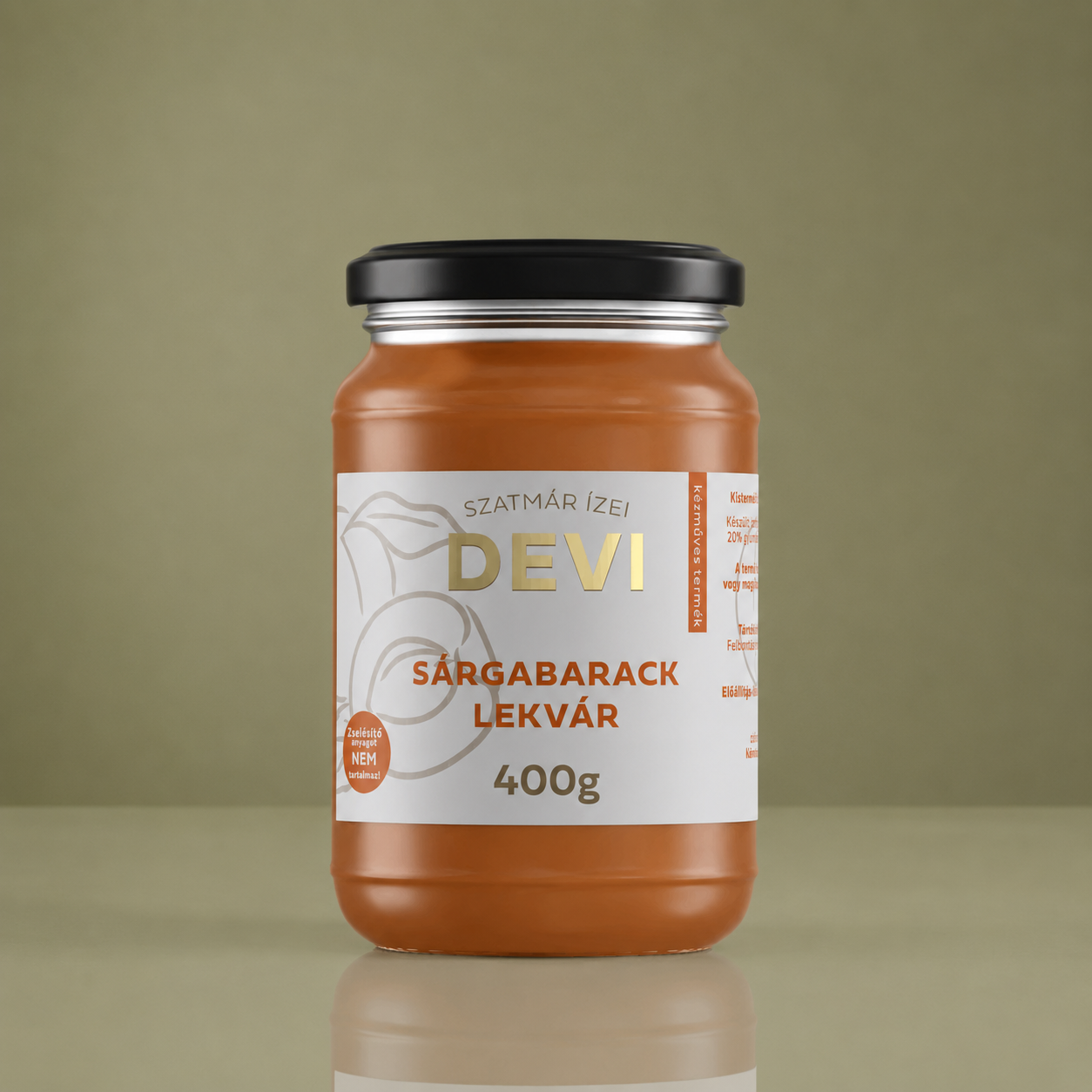 DEVI - Sárgabaracklekvár