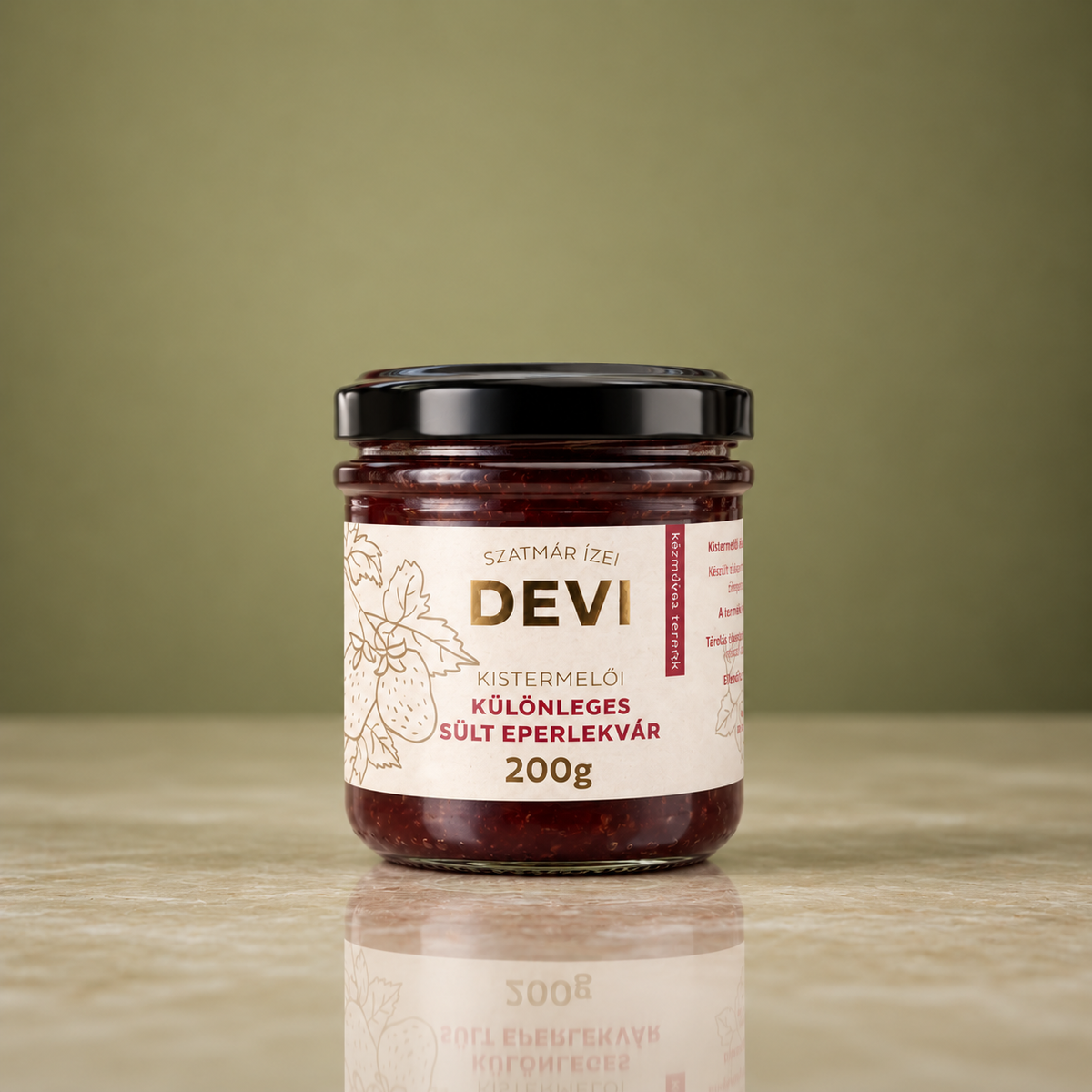 DEVI - Különleges Sült Eperlekvár